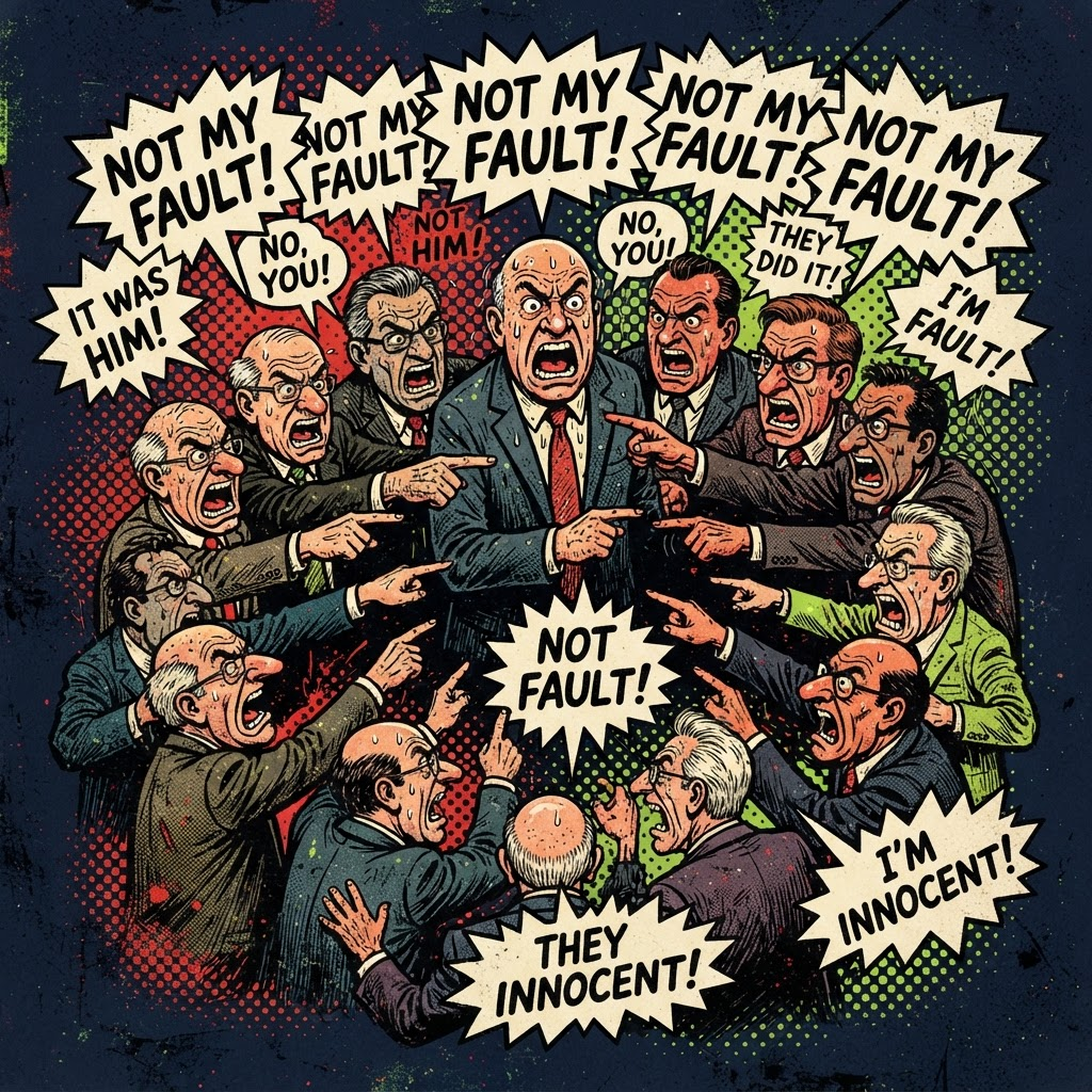 The blame circle: an eternal renewable energy source